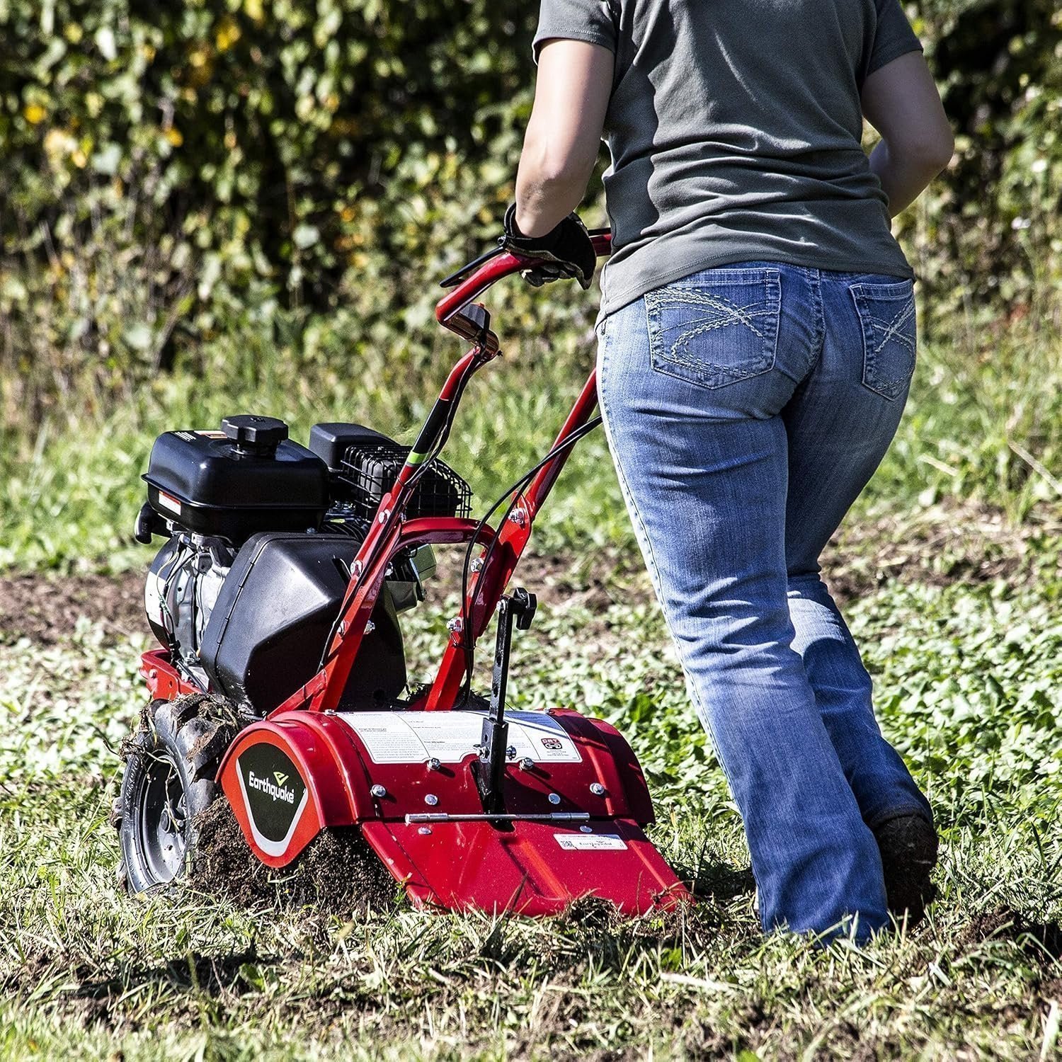 Earthquake® 33970 Victory™ Rear Tine Tiller, Powerful 212cc 4-Cycle Viper™ Engine - Image 10