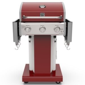Kenmore 3-Burner Propane Gas Grill with Foldable Side Tables