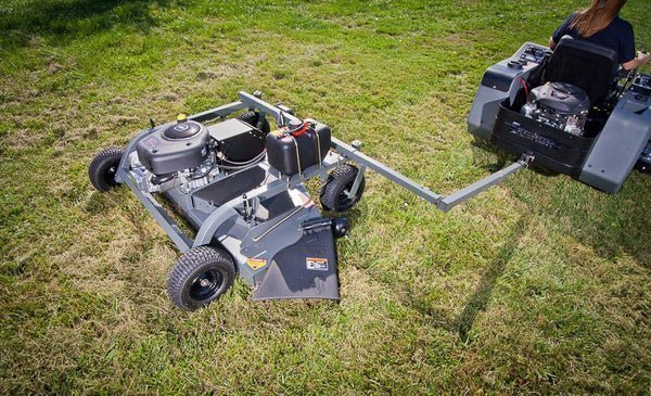 Swisher FC15560CL Classic 15.5 HP 60-Inch Electric Start Tow Behind Finish Cut Mower - Image 2