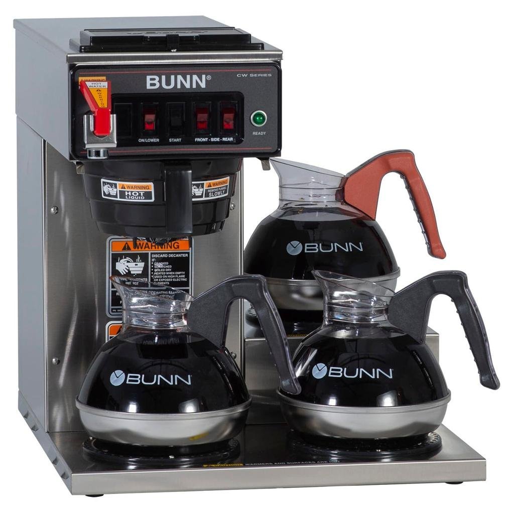 Bunn 12950.0212 Automatic Coffeemaker,3 Burner,SS,Black - Image 3