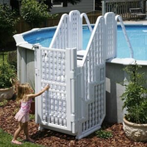 Habitat Et Jardin Escalier double pour piscine " Bruno