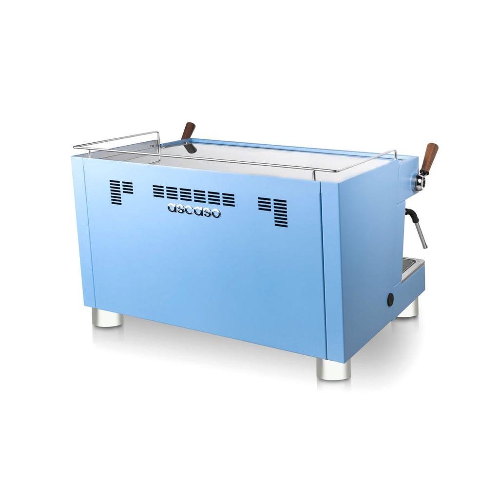 Ascaso Barista T Plus Automatic 2 Group Espresso Machine - Troll Blue - Image 3