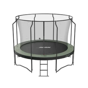 Acon Air 12ft Round Trampoline with Premium Net and Ladder