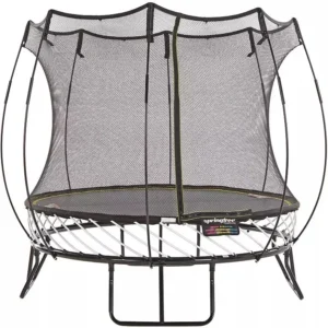 Springfree Trampoline 8′ Compact Round Trampoline with Safety Enclosure
