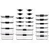 Rubbermaid Brilliance BPA Free 44-Piece Food Storage Containers Set Airtight Leak-Proof with Lids for Meal Prep Lunch and Leftovers - Image 2