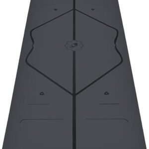 Liforme Original Yoga Mat – Free Yoga Bag Included – Patented Alignment System, Warrior-like Grip, Non-slip, Eco-friendly, sweat-resistant, long, wide, 4.2mm thick mat for comfort Visit the LIFORME Store