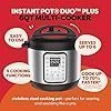 Instant Pot Duo Plus 9-in-1 Multicooker, Pressure Cooker, Slow Cook, Rice Maker, Steamer, Sauté, Yogurt, Warmer & Sterilizer, Includes App with Over 800 Recipes, Stainless Steel, 6 Quarts - Image 4