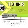 Flexzilla Garden Hose 5/8 in. x 100 ft., Lightweight All-Weather Water Hose, Durable and Flexible, Leak-Free Connections - Image 4