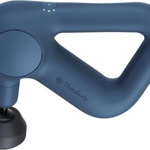 TheraGun Therabody Relief Handheld Percussion Massage Gun – Easy-to-Use, Comfortable & Light Personal Massager for Every Day Pain Relief Massage Therapy in Neck, Back, Leg, Shoulder and Body (Navy)