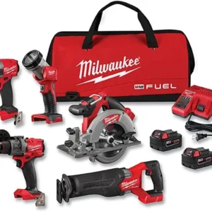 Milwaukee M18 FUEL 5 Tool Combo Kit