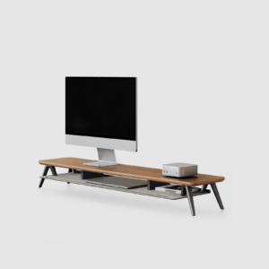Wide Surface Monitor Riser Stand