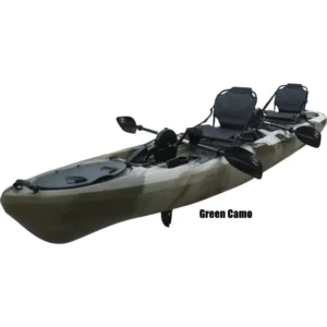 BKC PK14 14′ Tandem Sit-On-Top Pedal Drive Kayaks