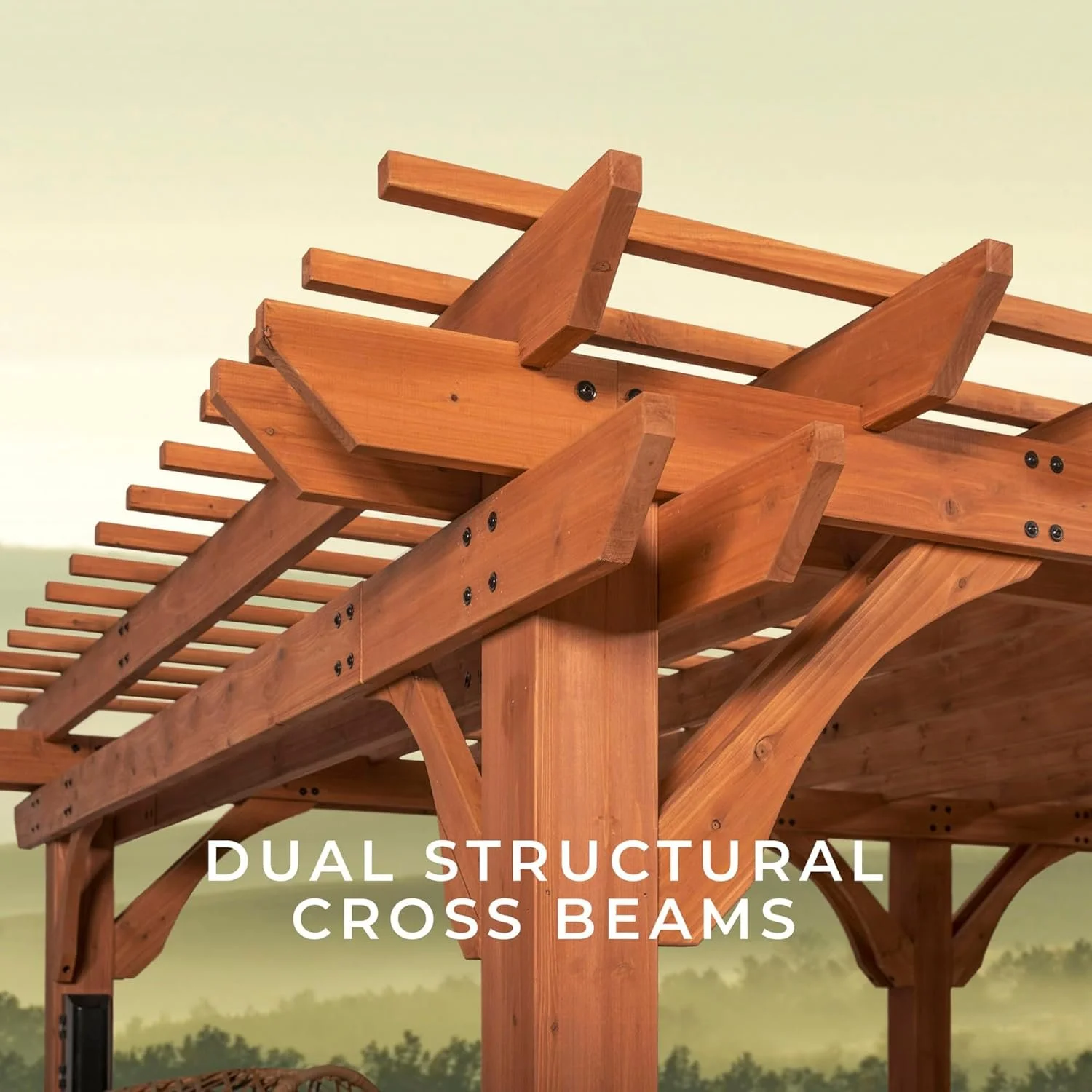 Backyard Discovery Beaumont Freestandings Pergola 2101579COM - Image 2